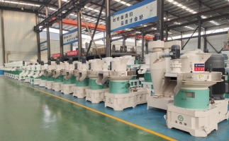 新購進(jìn)的木屑顆粒機(jī)為什么壓制不成型散料多？